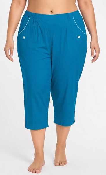 Immagine di CURVY GIRL STRETCH THREE QUARTER WITH TURN UP